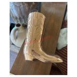 Copper Plated Boot Wall Hang         (Living Room
