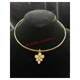 Gold toned Elegent Necklace
