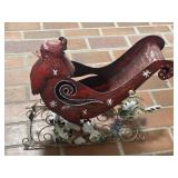 Vtg Cardinal Slay Large Decor           (Sun