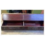 19th Century Two Compartment Bible Box?  (Garage