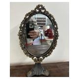 Adjustable VTG Table Vanity Mirror