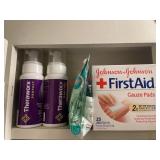 Medicine cabinet lot (downstairs bathroom)