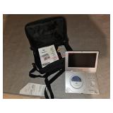 Portable DVD player-upstairs left bedroom