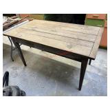 Primitive Solid Wood Kitchen Table