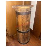 Antique Primitive Butter Churn Complete