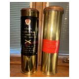 TWO Artillery Shell Canisters           (Kitchen)