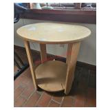 Particle board end table- entry way