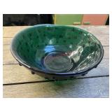 Large Imperfect Blown Glass Bowl     (Garage Back
