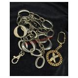 Chain Belt Small/ Gold Toned Key Chain