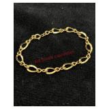 Gold Bracelet Marked 1/20- 12K GF