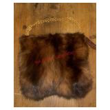 Fir Shell Hand Warming Pocket Purse