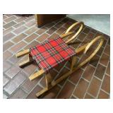 33in Wood Slay Decor           (Sun Room)