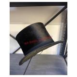 Sinclair and Co Late 1800's Top Hat       (Garage
