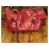 Medium size Slouchy Red Duffle Bag