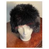 Genuine Tuscan lamb skin fur hat (master bedroom)