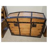 Vintage trunk - upstairs left bedroom