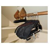 Anti slip hangers - upstairs left bedroom