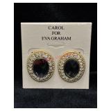 Carol For Eva Graham Large Elegant Earrings