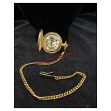 Gold Toned Gruen Pocket Watch