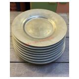 Set of large Metal Plates     (Garage Back Room)