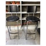 Two Tall bar Stools                (Back Room