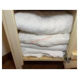 Bath towels lot (downstairs bathroom)