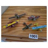 Toy airplanes - upstairs family room