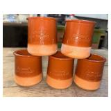 Redware  Yoplait Cups         (Garage Back Room)