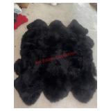 Natural Sheep Skin Throw Rug