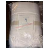 68X86in Pottery Barn Cotton Duvet