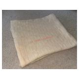 Cream VTG Not Perfect Cashmere Blanket