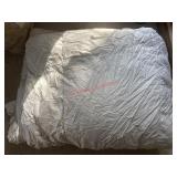 Faux Down White Twin Comforter          (Living