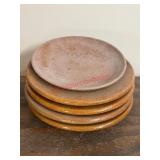 Antique Redware Plate Set     (Garage Back Room)