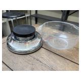 Vintage Food Scale and Bowl           (Garage