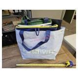 Reusable shopping bags- garage back room