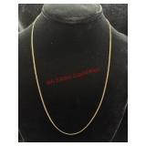 Dainty Gold Chain Cant Read Markings