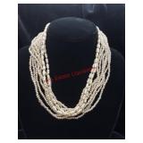 2- Dainty Faux Pearl Necklaces     (Jewelry)