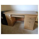 Wooden desk - upstairs family room