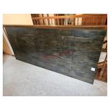 Stained plywood- upstairs family room