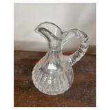 Heavy Cut Glass Cruet             (Garage Back