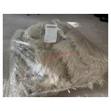 Large Sheep Skin Area Rug in Plastic Bag