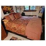 Bedding set, comforter, bed spread, sheets,