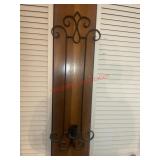 decorative wrought iron wall plate rack(Master