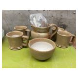 Vica Viana Pottery Set       (Garage Back Room)