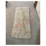 Sheep hair rug(master bedroom)