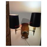 Wall mount lamp - upstairs left bedroom