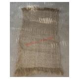 Woven Area Rug              (Living Room)