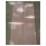 Light Pink Throw Rug              (Living Room)