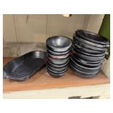 handmade La Chamba Colombian black clay cookware/
