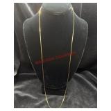 Extra Long Gold Toned Chain